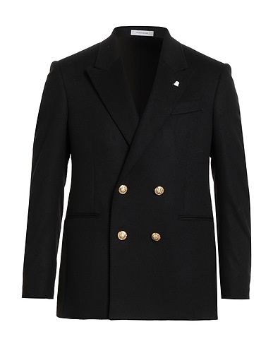 SARTORIA LATORRE Blazer Black 80% Virgin Wool, 20% Polyamide