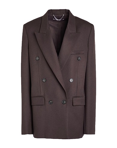 STELLA McCARTNEY Blazer Chocolate brown 100% Wool