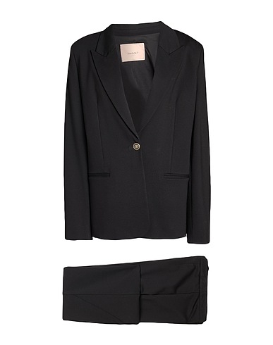 TWINSET Suit Black 68% Viscose, 27% Polyamide, 5% Elastane
