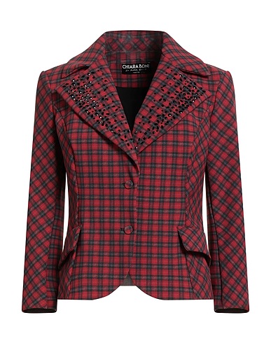 CHIARA BONI LA PETITE ROBE Blazer Red 75% Polyamide, 25% Elastane