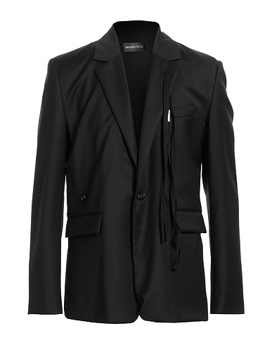 ANN DEMEULEMEESTER Blazer Black 100% Virgin Wool