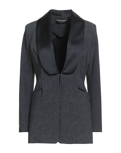 CHIARA BONI LA PETITE ROBE Giacca Grigio 75% Poliammide, 25% Elastan