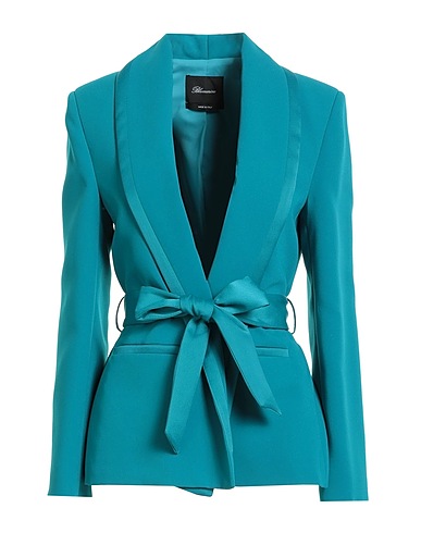 BLUMARINE Blazer Deep teal 100% Polyester