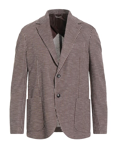 LIU •JO MAN Blazer CIOCCOLATO 60% Polyester, 40% Cotton