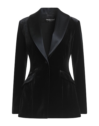 CHIARA BONI LA PETITE ROBE Blazer Black 45% Polyester, 35% Polyamide, 20% Elastane