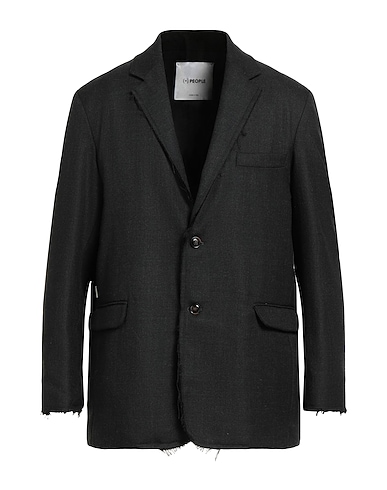 (+) PEOPLE Blazer Charcoal 70% Polyester, 30% Wool