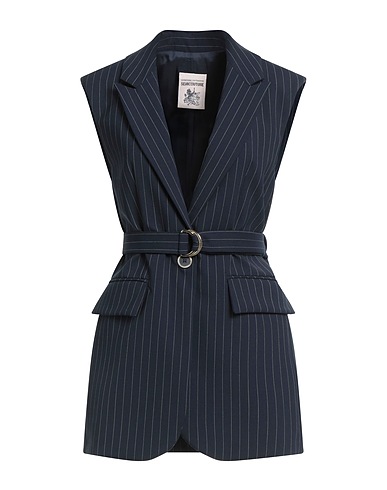 SEMICOUTURE Blazer Navy blue 100% Polyester