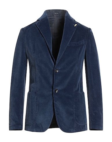 GUARINUCCI Blazers Marineblau 75% Baumwolle, 24% Lyocell, 1% Elastan