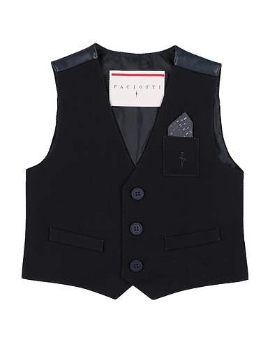 PACIOTTI Waistcoat 66% Polyester, 31% Viscose, 3% Elastane