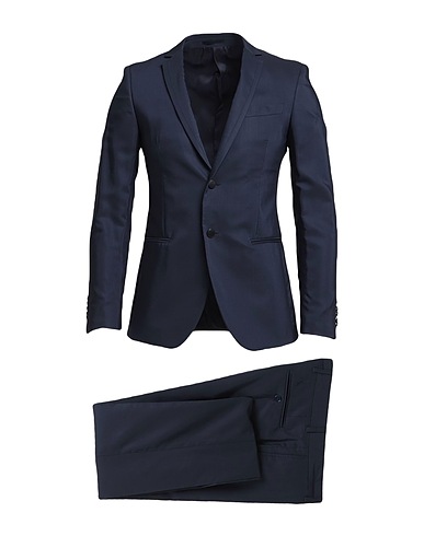 MANUEL RITZ Abito EVENING Blu navy 58% Viscosa, 42% Lana Vergine