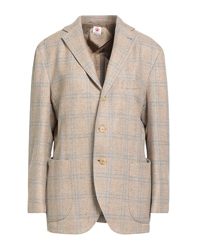 LUIGI BORRELLI NAPOLI Blazer Sand 100% Cashmere