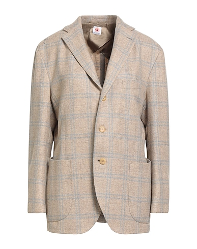 LUIGI BORRELLI NAPOLI Blazer SABBIA 100% Cashmere