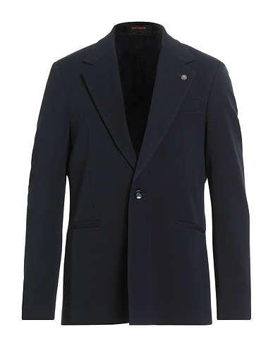 OFFICINA 36 Blazer Midnight blue 62% Polyester, 27% Viscose, 7% Wool, 4% Elastane