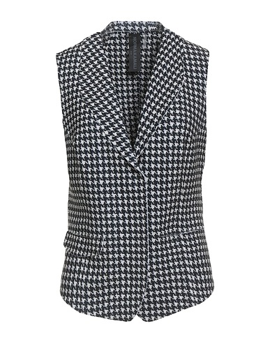 NORMA KAMALI Waistcoat Black 95% Polyester, 5% Elastane