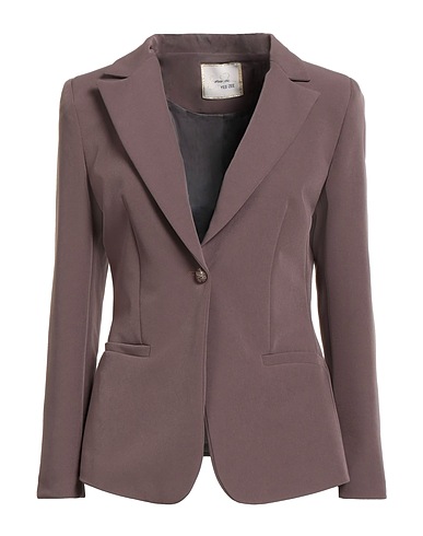 YES ZEE by ESSENZA Blazer URBAN CHIC Taupe 89% Polyester, 11% Elastane