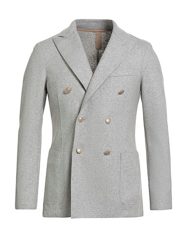 ELEVENTY Blazer Light grey 70% Wool, 25% Polyamide, 5% Other Fibres, Polyester, Polyurethane
