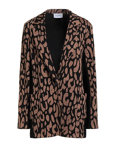 JOSEPH RIBKOFF Jackett Braun 38% Polyester, 30% Nylon, 30% Viskose, 2% Elastan