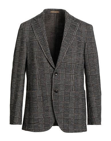 SARTORIA LATORRE Blazer Charcoal 36% Virgin Wool, 32% Cotton, 32% Polyester