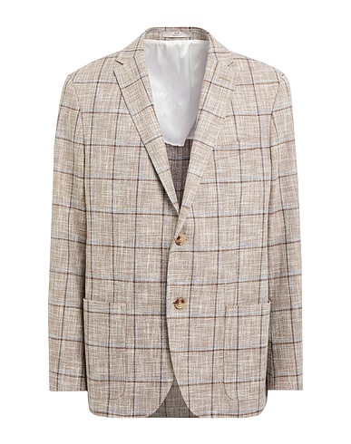 CC COLLECTION CORNELIANI Blazer Sand 100% Viscose