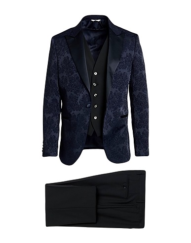 MESSAGERIE Abito Blu notte 55% Viscosa, 45% Poliestere