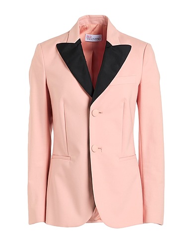 REDValentino Blazer Pink 98% Cotton, 2% Elastane, Polyester