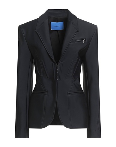 MUGLER Blazer Black 78% Polyamide, 22% Elastane