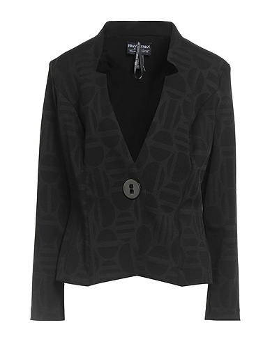 FRANK LYMAN Jackett Schwarz 50% Polyester, 45% Nylon, 5% Elastan