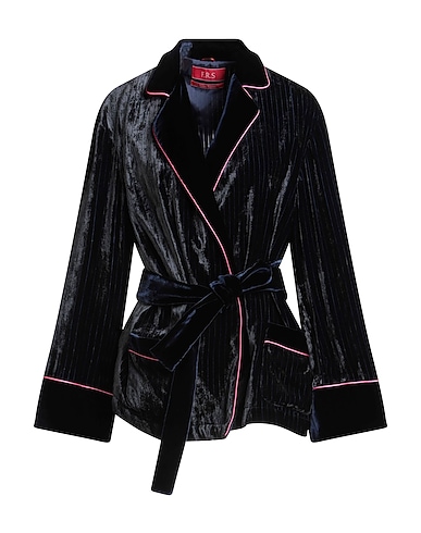 F.R.S FOR RESTLESS SLEEPERS Jacket Midnight blue 80% Viscose, 20% Silk