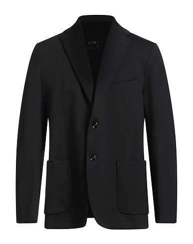CIRCOLO 1901 Blazer Black 97% Cotton, 3% Elastane