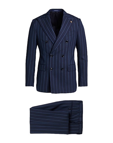 SARTORIA LATORRE Suits Navy 100% Virgin Wool