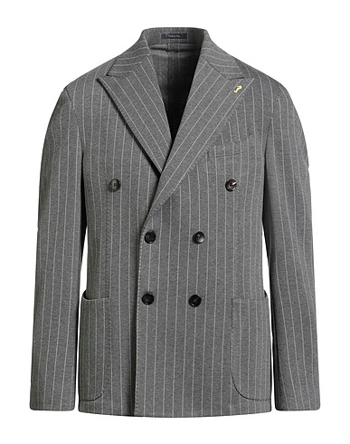 GUARINUCCI Blazer Grey 79% Polyester, 16% Viscose, 5% Elastane