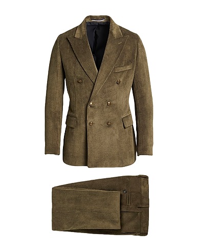 REVERES 1949 Suits Military green 85% Polyester, 12% Polyamide, 3% Elastane