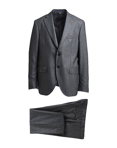 SARTORIA LATORRE Suits Charcoal 100% Virgin Wool