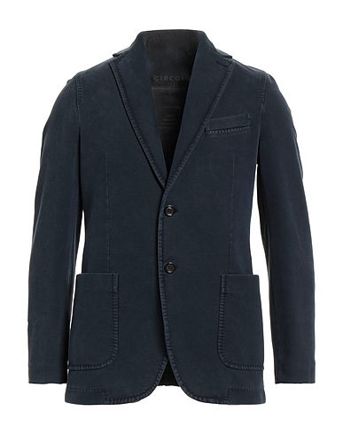 CIRCOLO 1901 Blazer Navy blue 95% Cotton, 5% Elastane