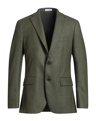 BOGLIOLI Blazer Verde militare 100% Lana Vergine