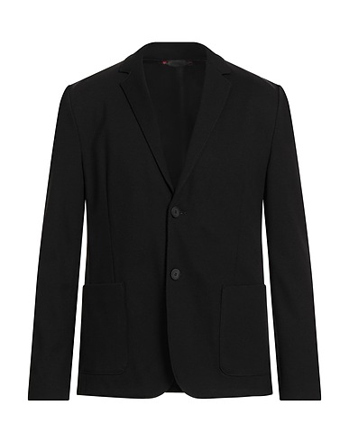 HUGO Blazer Black 65% Viscose, 30% Polyamide, 5% Elastane
