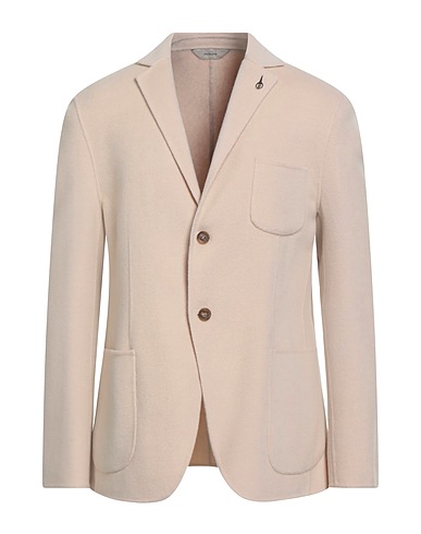 PAOLONI Blazer Beige 80% Lana, 20% Poliammide