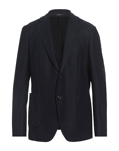MESSAGERIE Blazer Blu notte 62% Lana Vergine, 19% Acrilico, 16% Poliammide, 3% Cachemire