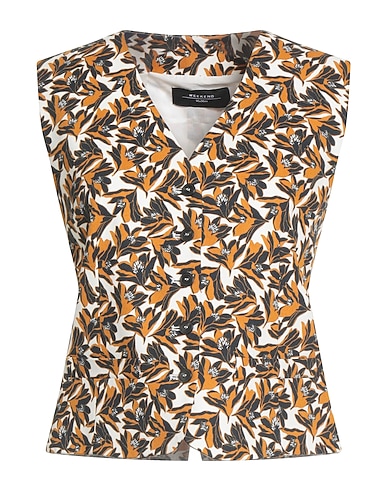 WEEKEND MAX MARA Waistcoat 97% Cotton, 3% Elastane