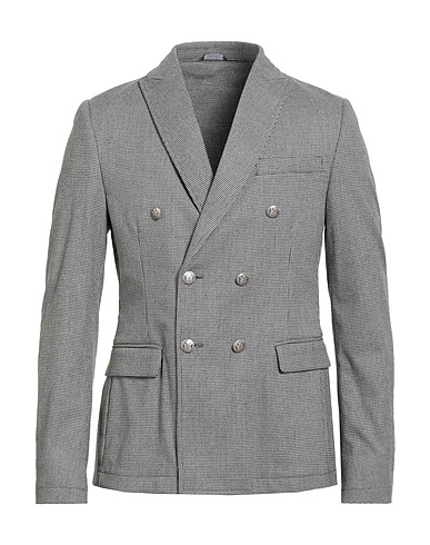 DANIELE ALESSANDRINI Blazer Nero 63% Poliestere, 34% Viscosa, 3% Elastan