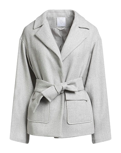 ELEVENTY Jacket Light grey 57% Alpaca wool, 31% Polyamide, 12% Linen