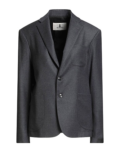 BERNA Blazer Charcoal 99% Virgin Wool, 1% Elastane