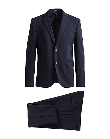 EREDI DEL DUCA Suits Midnight blue 56% Cotton, 37% Polyamide, 7% Elastane