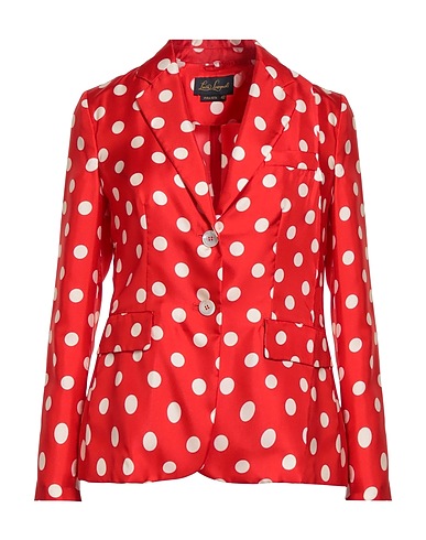 LUISA SPAGNOLI Blazer Red 100% Silk