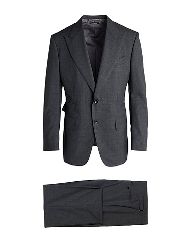TOM FORD Costumes Gris anthracite 100% Laine