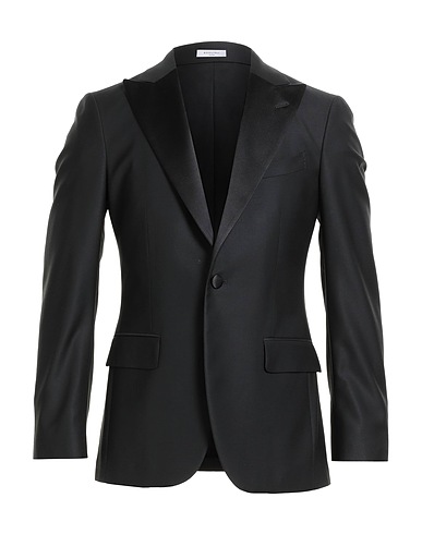 BOGLIOLI Blazer Black 99% Virgin Wool, 1% Elastane