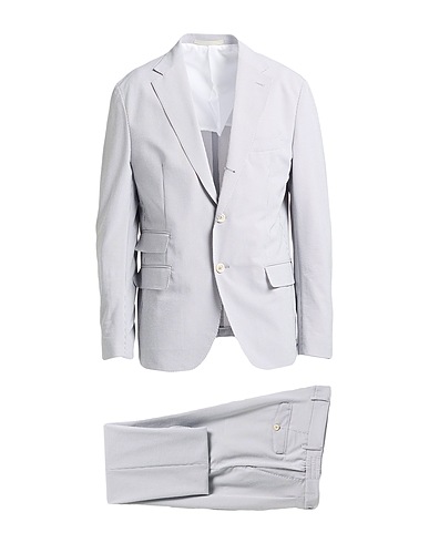 ELEVENTY Suits Grey 100% Polyester