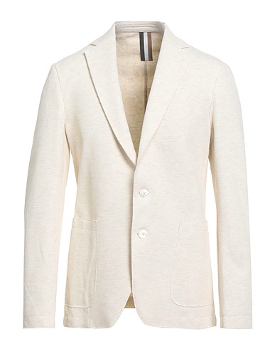 BOSS Blazer Ivory 82% Cotton, 15% Polyamide, 3% Elastane