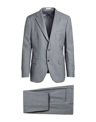 BOGLIOLI Suits Grey 100% Virgin Wool
