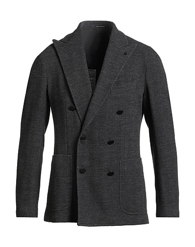 TAGLIATORE Blazer Charcoal 34% Acrylic, 34% Wool, 32% Polyester